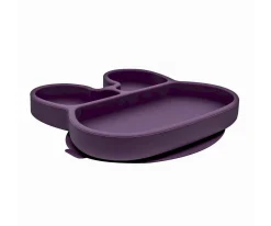 Plato con Ventosa Conejito Violeta