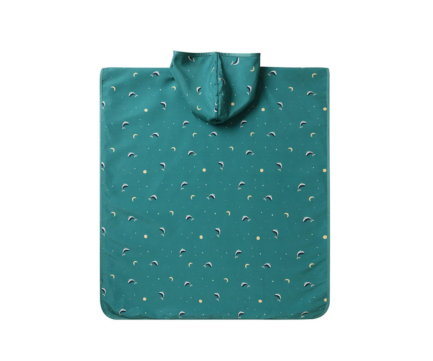 Poncho de Playa · Whale Teal