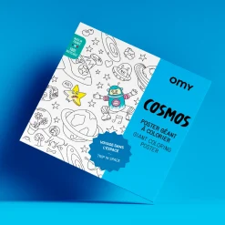 Poster XL Cosmos para colorear 100x70 · OMY