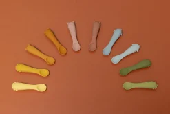 Primeras cucharas para bebé Mr. Dino Pack 2 · Trixie