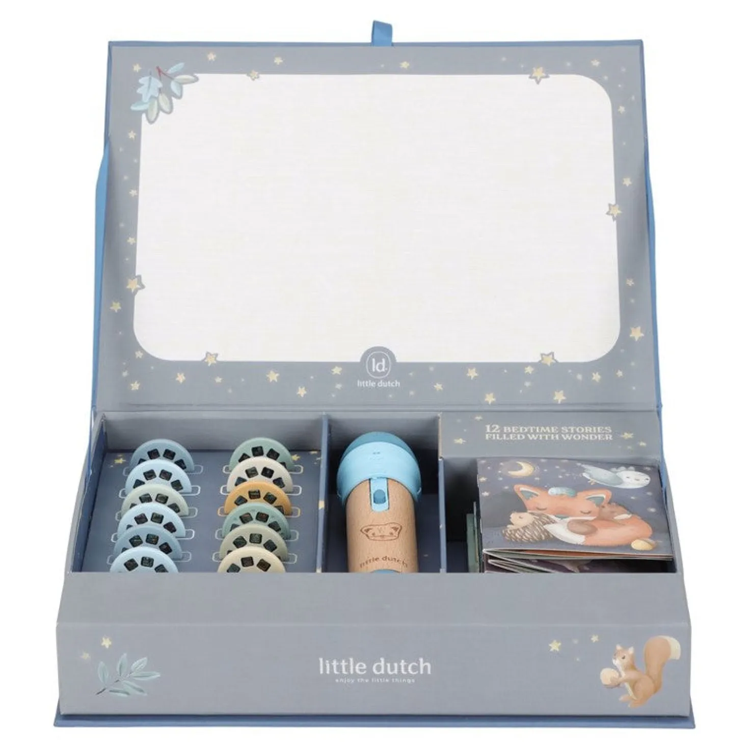 Proyector Linterna Azul · Little Dutch