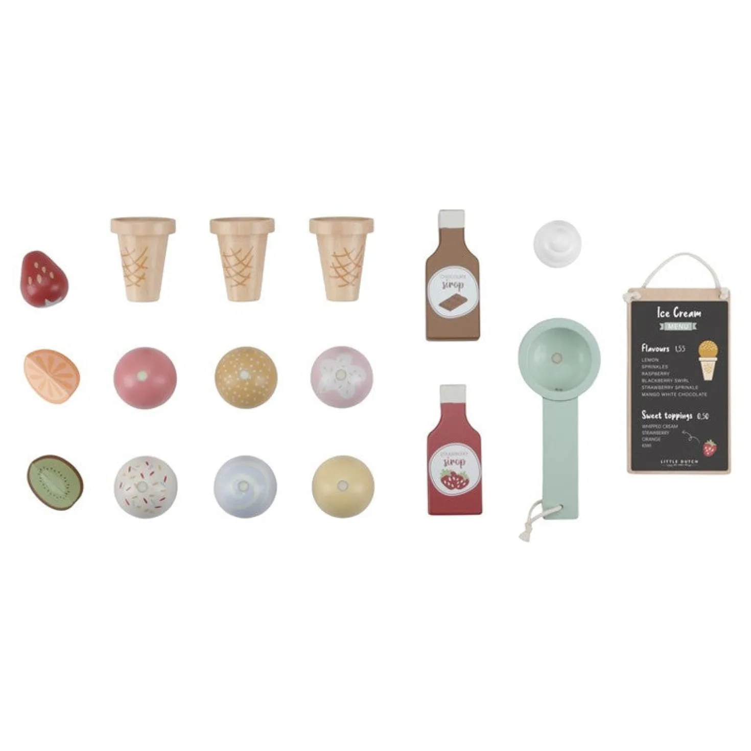 Puesto de helados de madera · Little Dutch