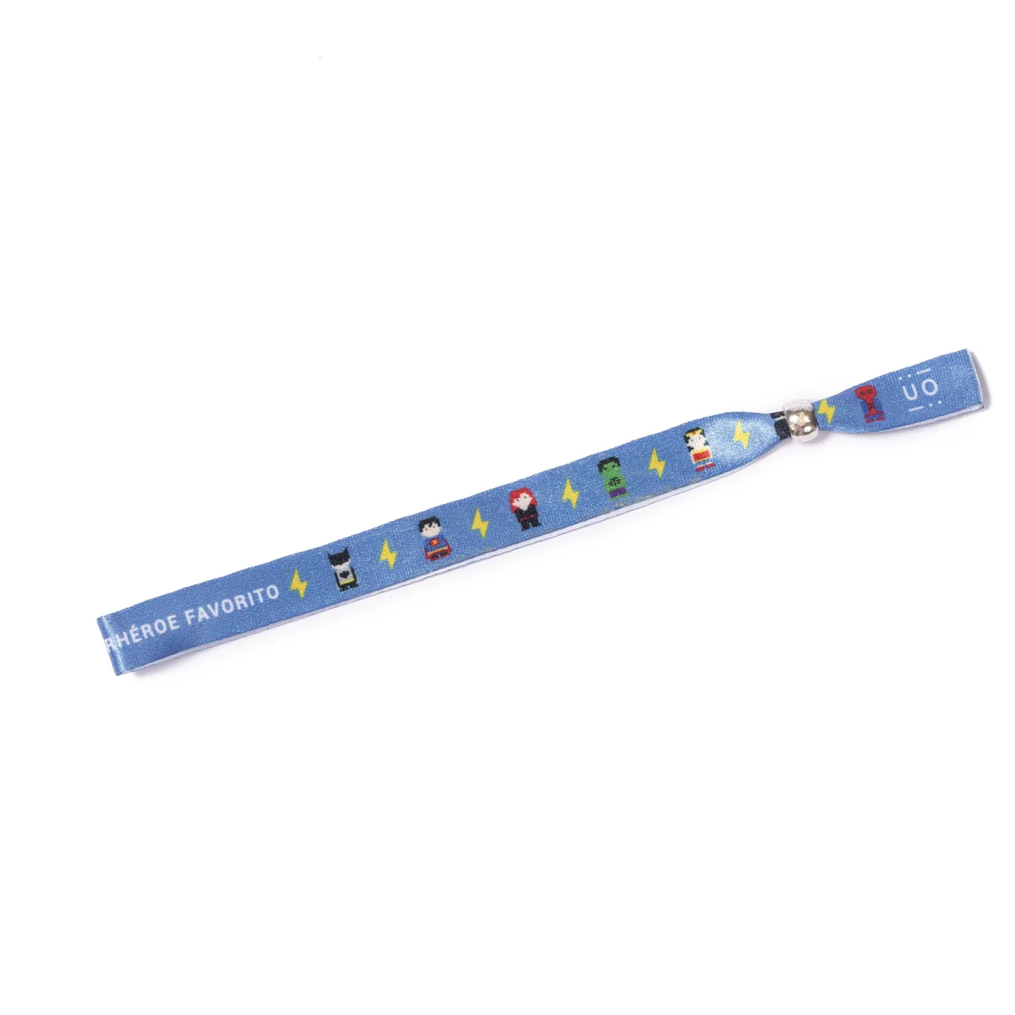 Pulsera tela "Papá, eres mi súper héroe favorito"