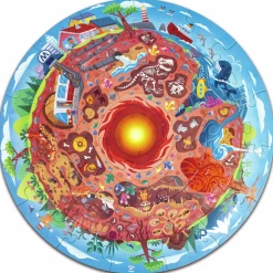 Puzle Mundo Subterráneo · Hape