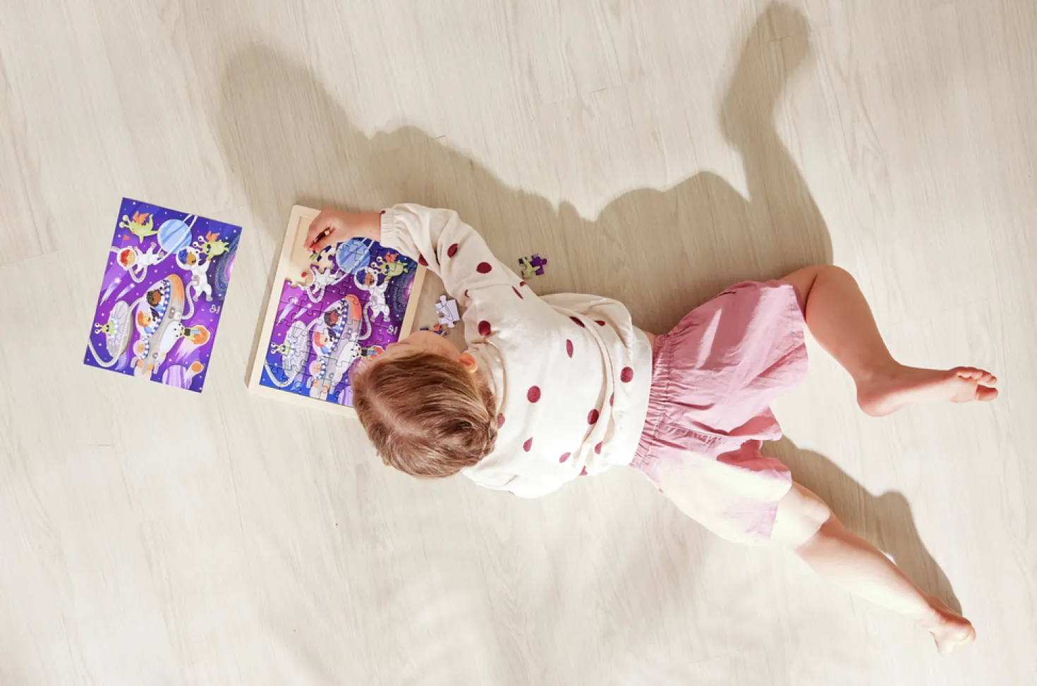 Puzzle amigos del espacio · Hape