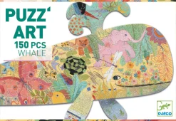 Puzzle Art Ballena · Djeco