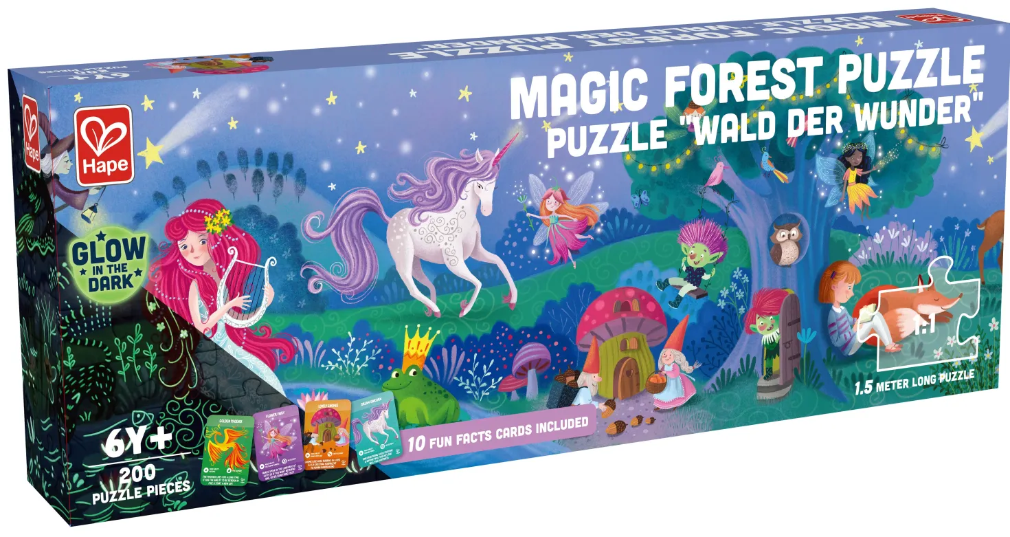 Puzzle Bosque Mágico 1,5 metros · Hape