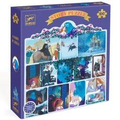 Puzzle de cuentos La Bella y la Bestia · Djeco
