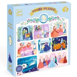 Puzzle de cuentos La Cenicienta · Djeco