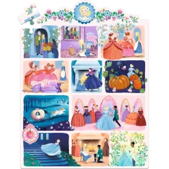 Puzzle de cuentos La Cenicienta · Djeco