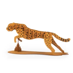 Puzzle 3D guepardo autour du monde · Moulin Roty