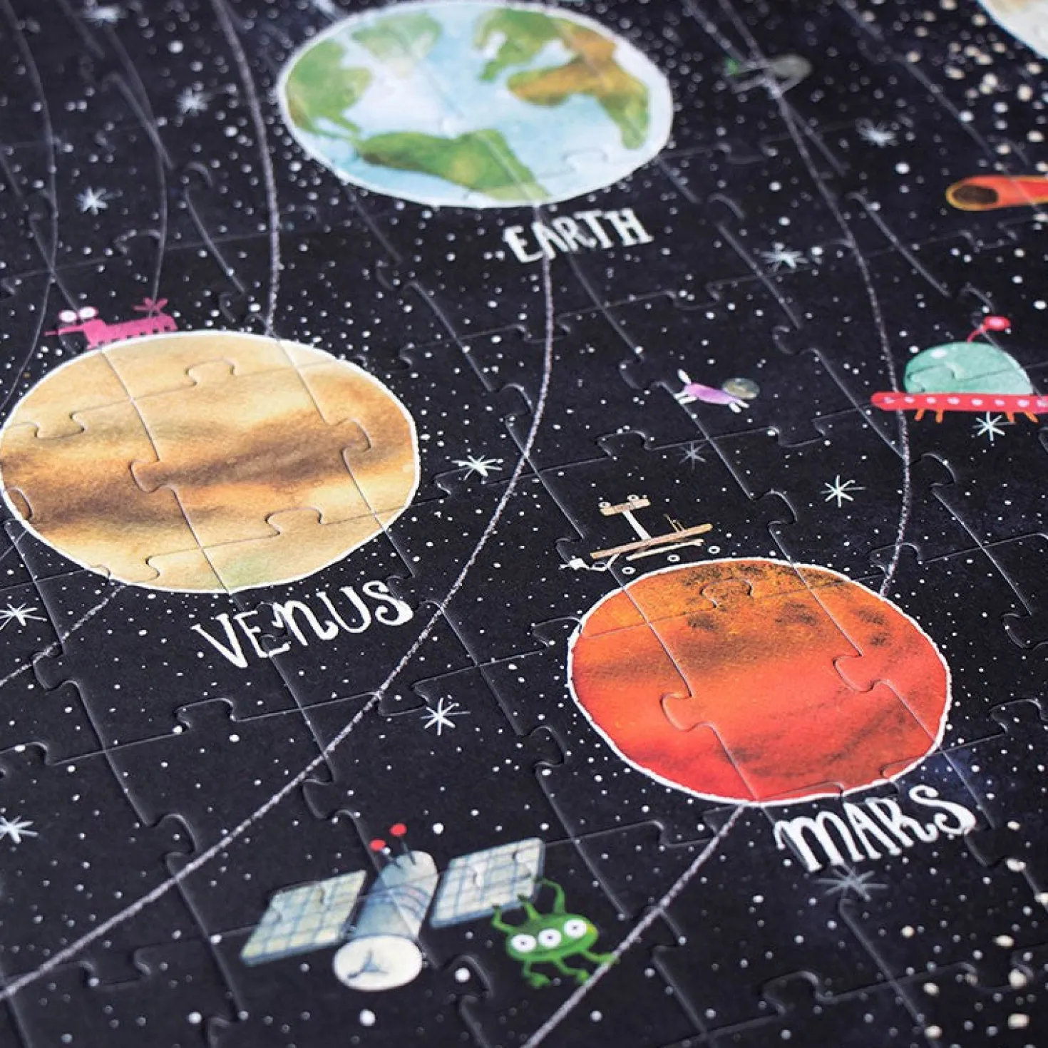 Puzzle Discover the Planets · Londji