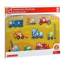 Puzzle Encajable Infantil Construcción · Hape