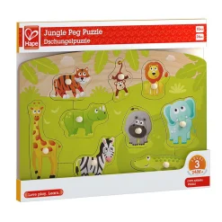 Puzzle Encajable Infantil Jungla · Hape