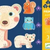 Puzzle Evolutivo en el Bosque · DJECO