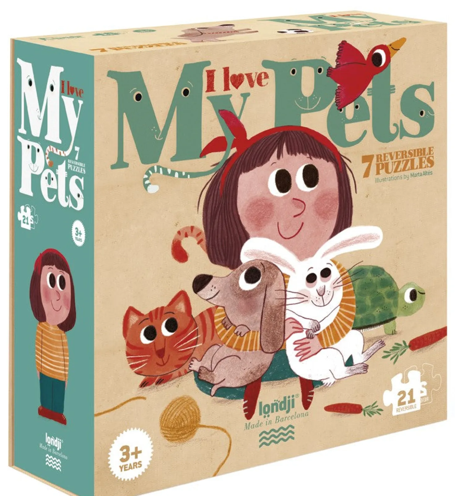 Puzzle I love my pets · Londji