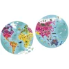 Puzzle ilustrado a dos caras "Planeta Azul" · Janod