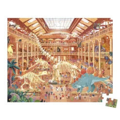Puzzle Museo Historia Natural 100 piezas· Janod