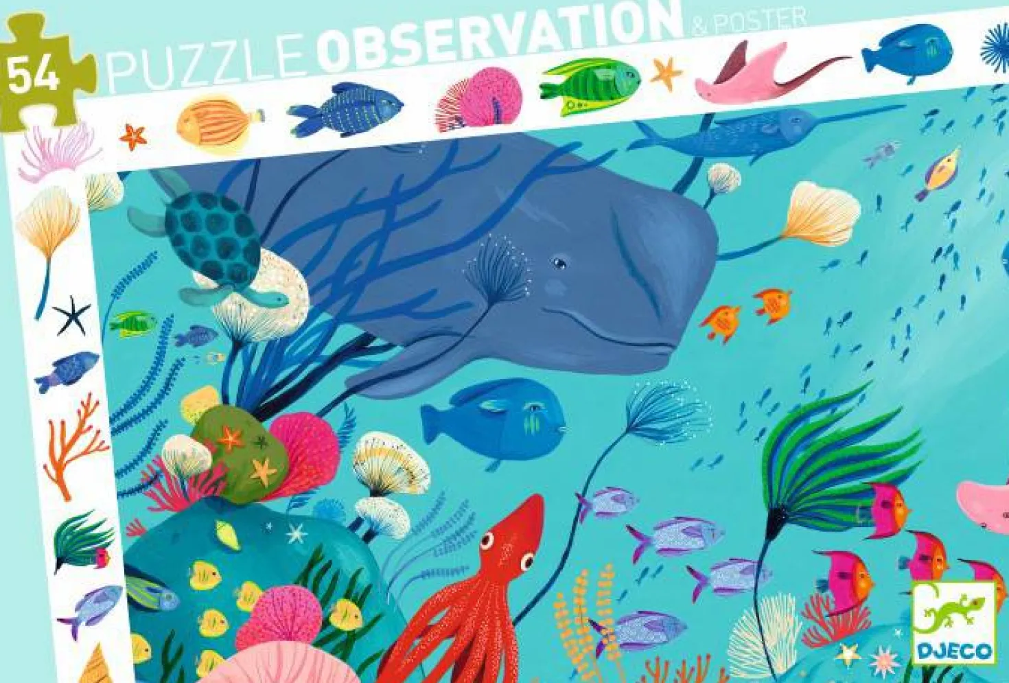 Puzzle Observación · Acuático