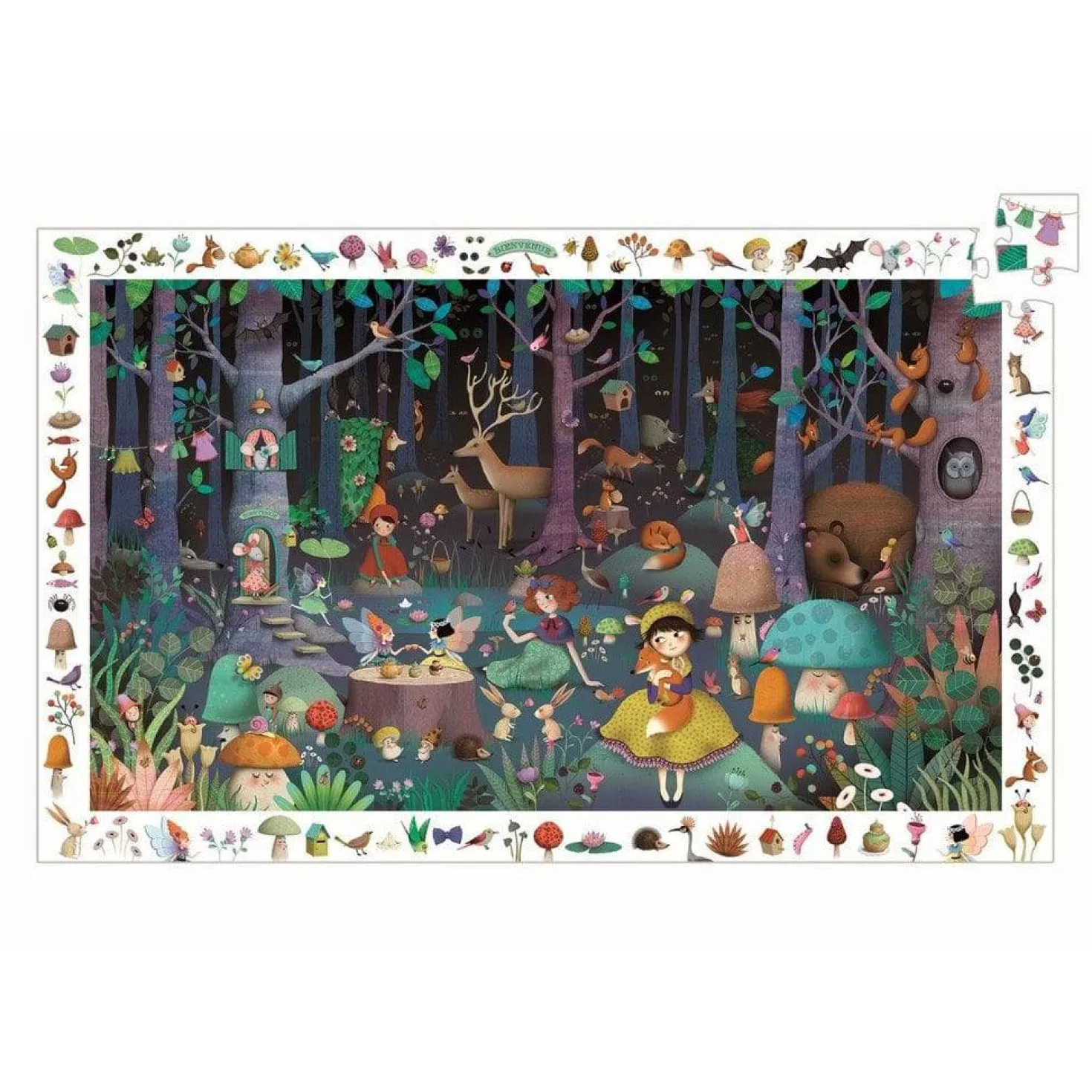Puzzle Observación · El Bosque Encantado
