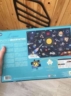 Puzzle Observación · El Espacio