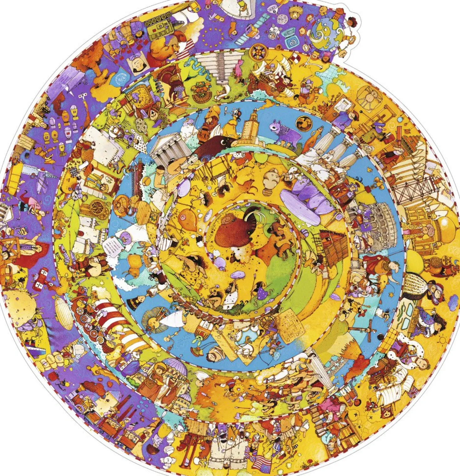 Puzzle Observación La Historia · Djeco