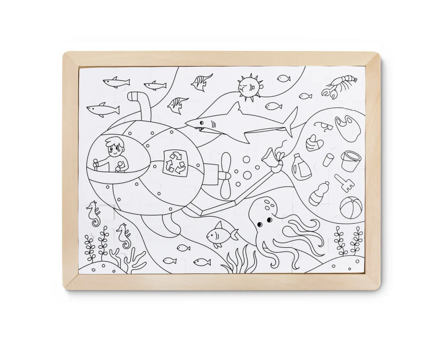 Puzzle rescate del océano · Hape