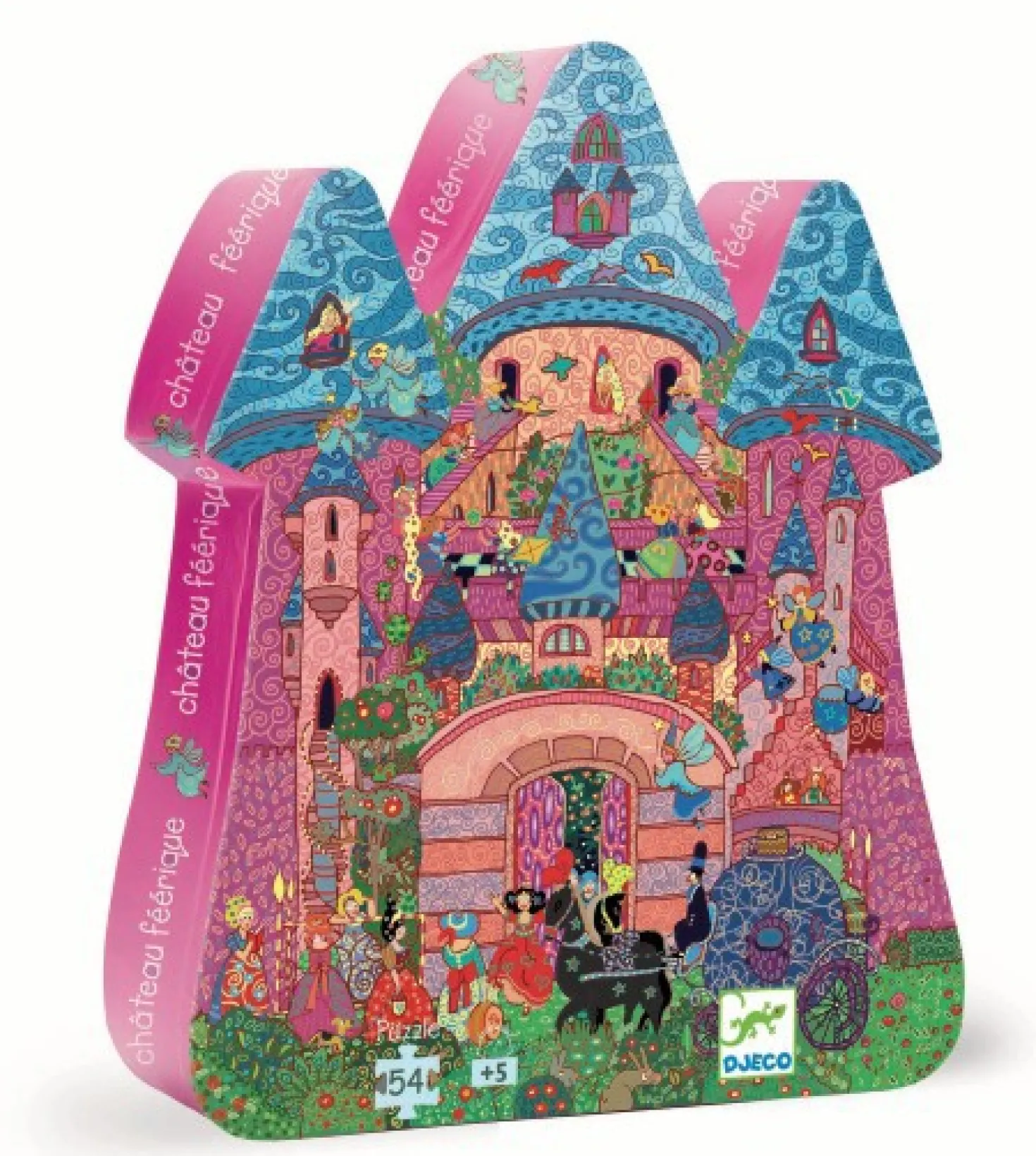 Puzzle Silueta · El castillo de cuentos
