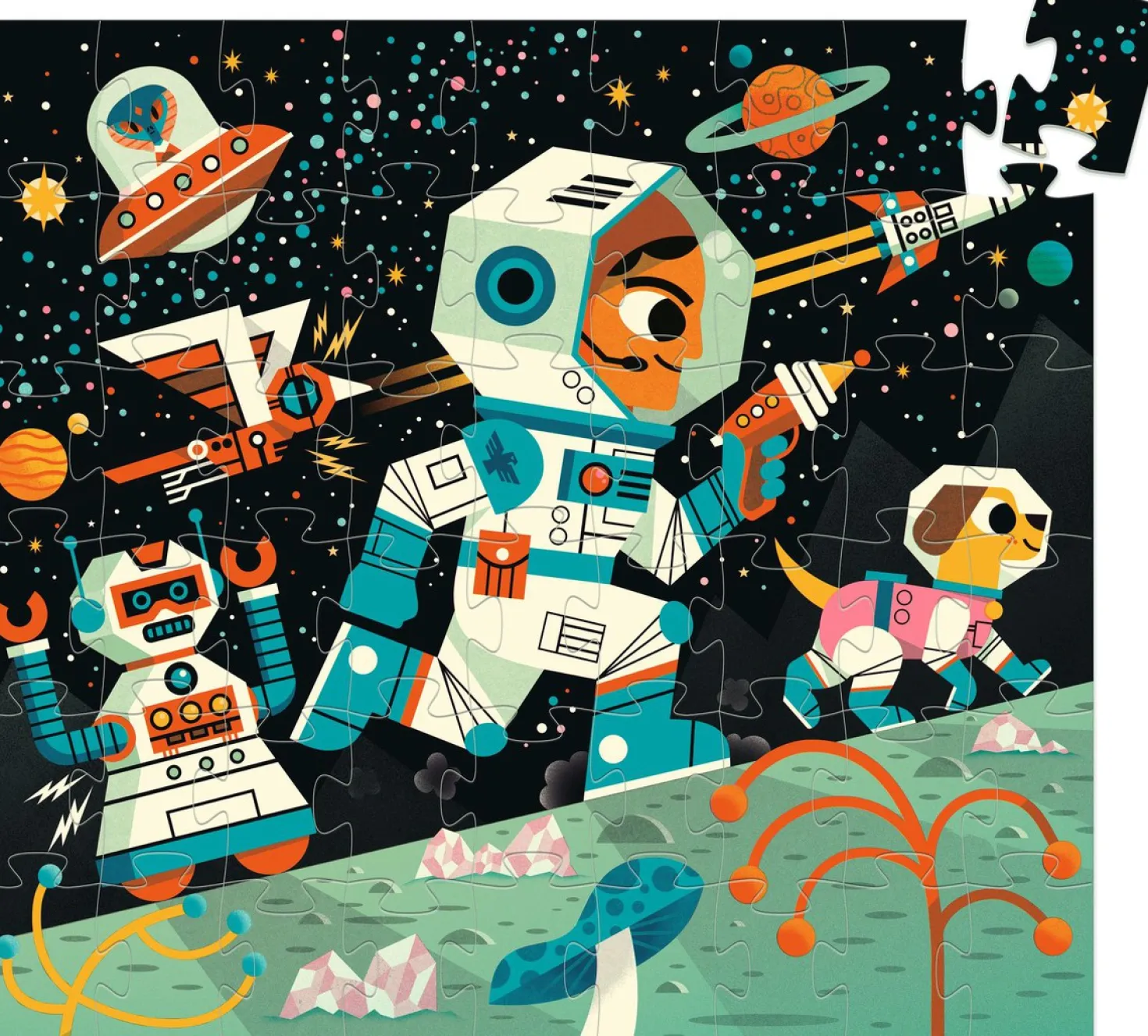 Puzzle Silueta · Estación Espacial