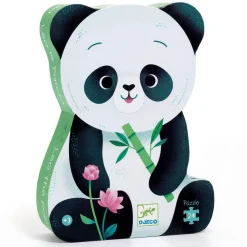 Puzzle Silueta · Leo el Panda