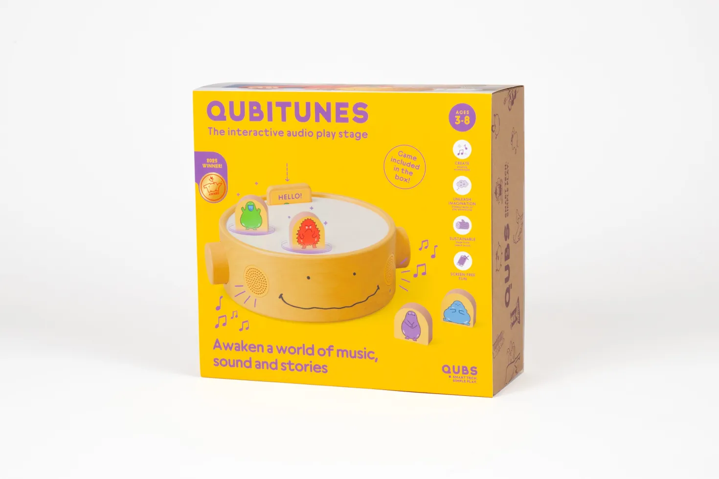 Qubitunes Play stage