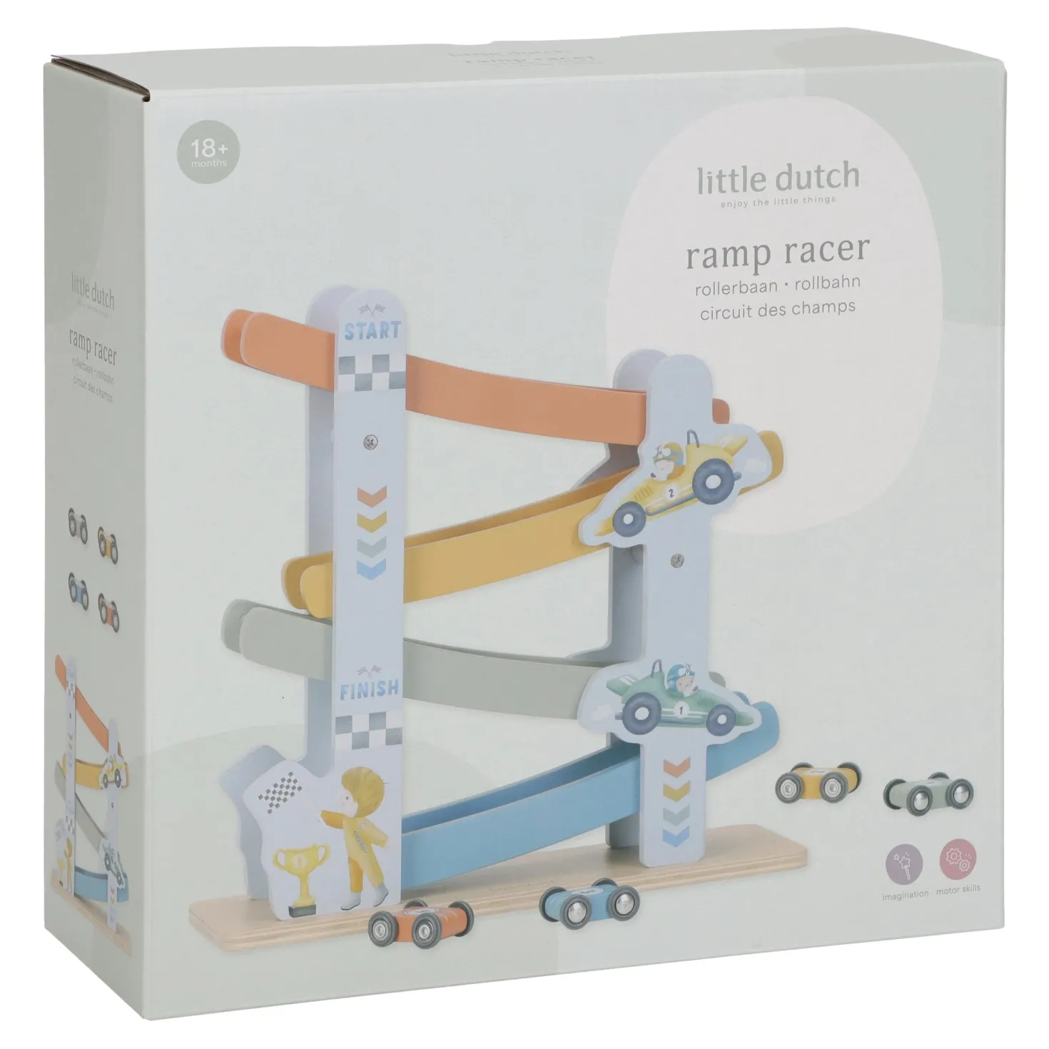 Rampa de carreras FSC Azul · Little Dutch