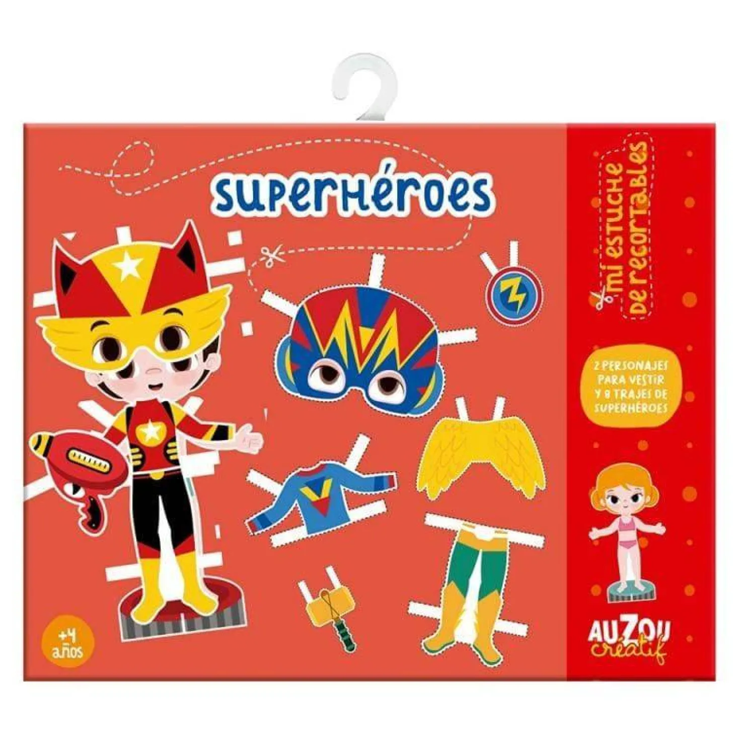 Recortables Superhéroes