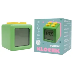 Reloj despertador block verde