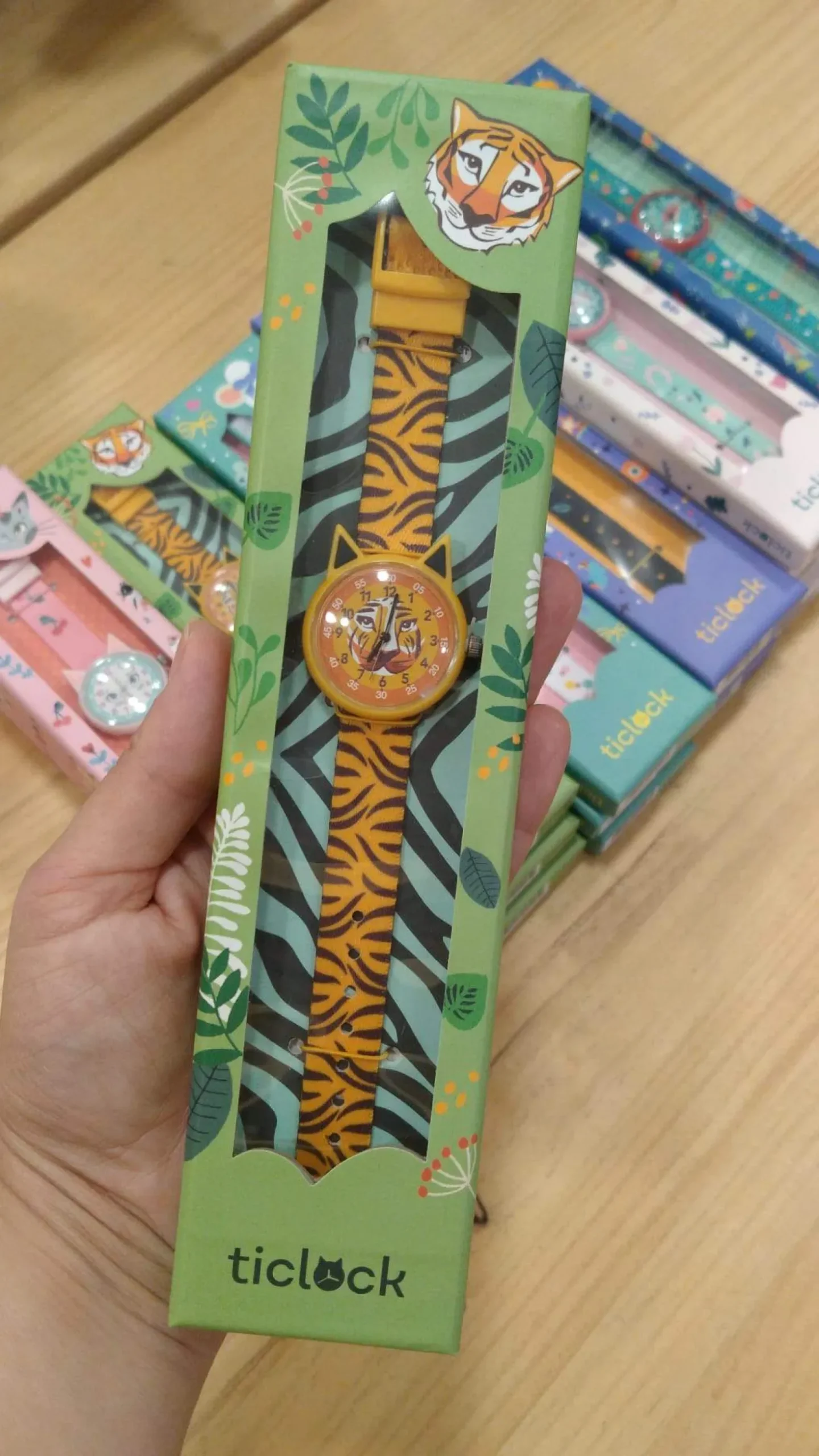Reloj Tigre · DJECO