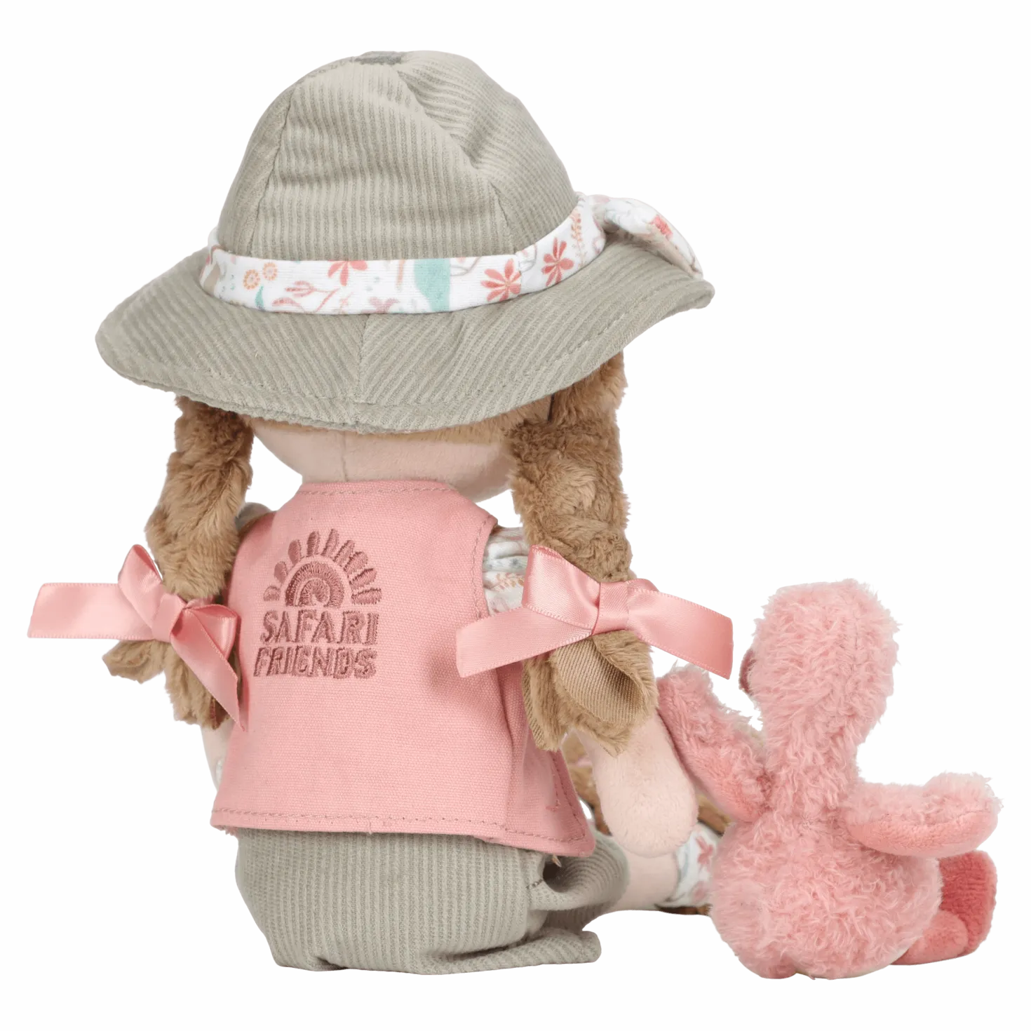Rosa Exploradora Muñeca Blandita Safari · Little Dutch