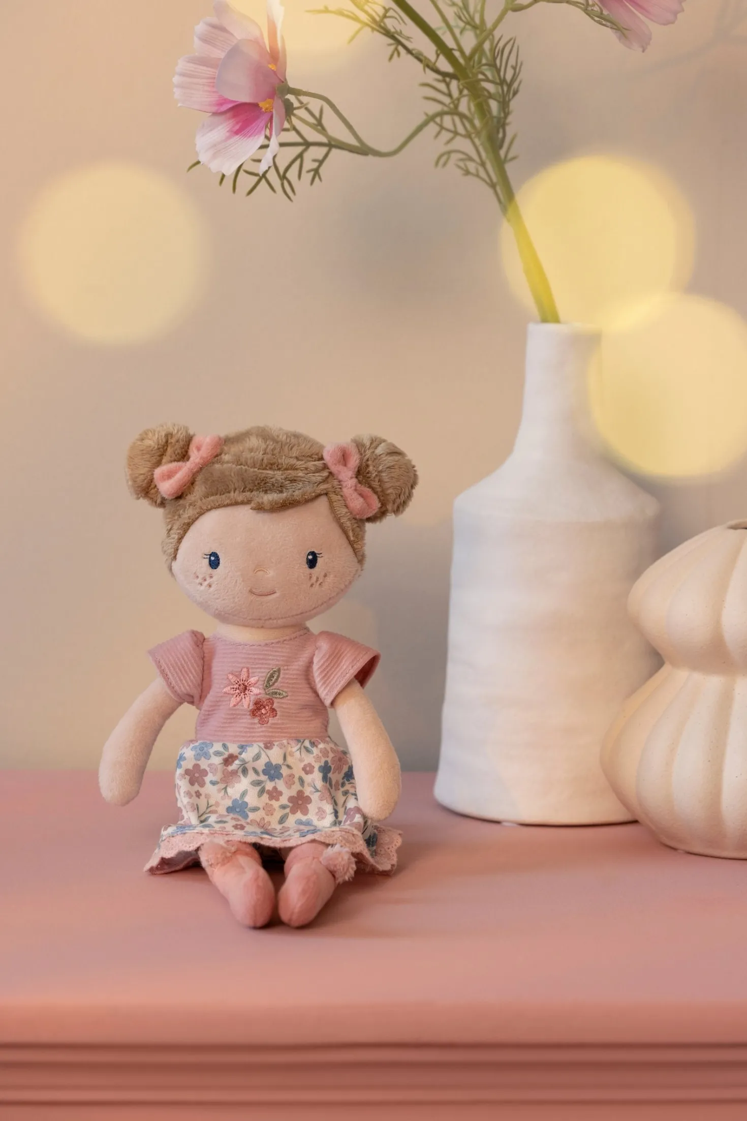 Rosa Muñeca Blandita Nueva · Little Dutch