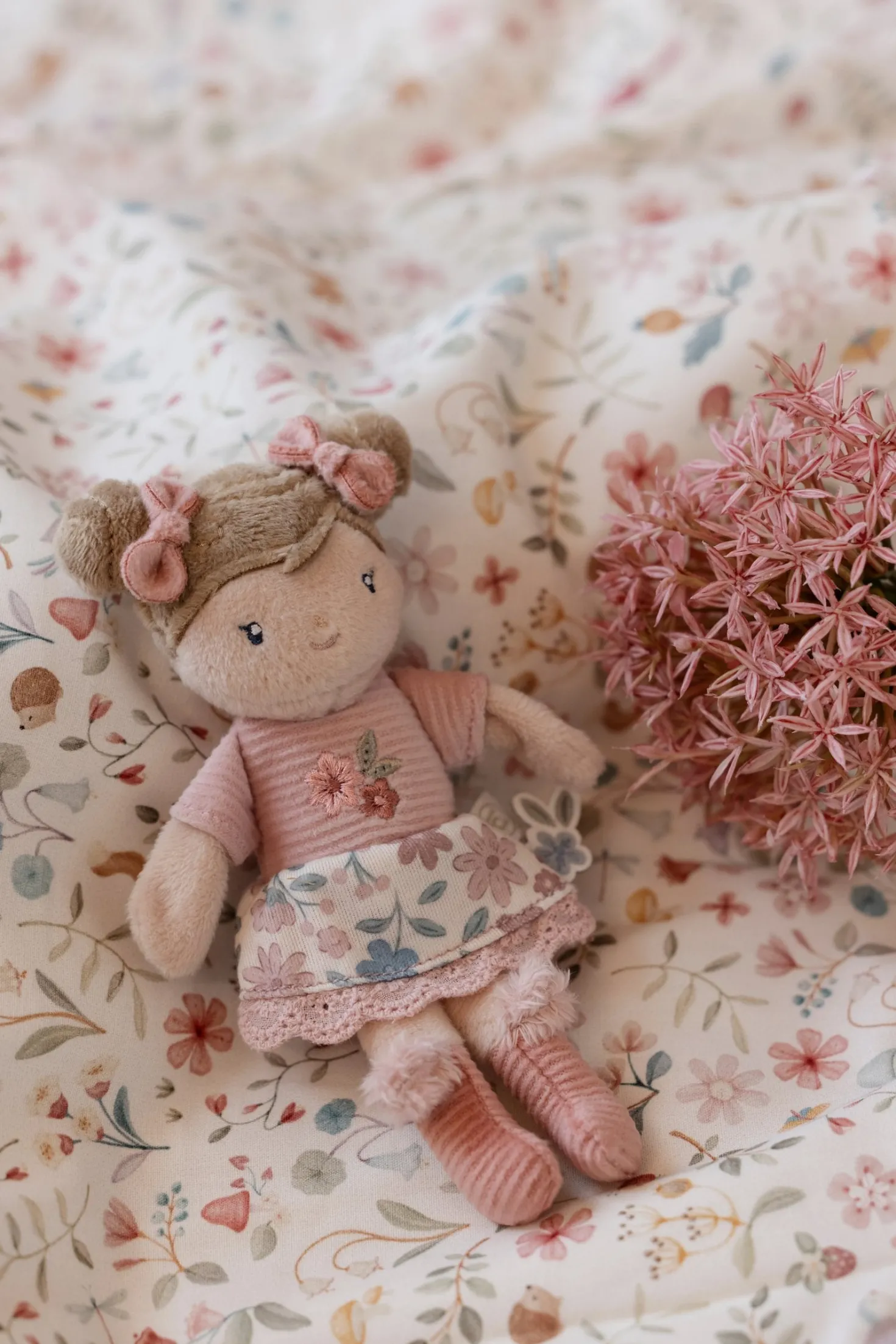 Rosa Muñeca Blandita Pequeña Nueva · Little Dutch