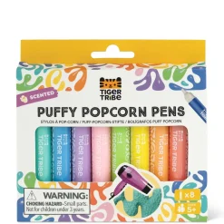 Rotuladores Perfumados 3D PopCorn · Tiger Tribe