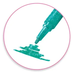 Rotuladores Purpurina Pastel (6 ud) · DJECO