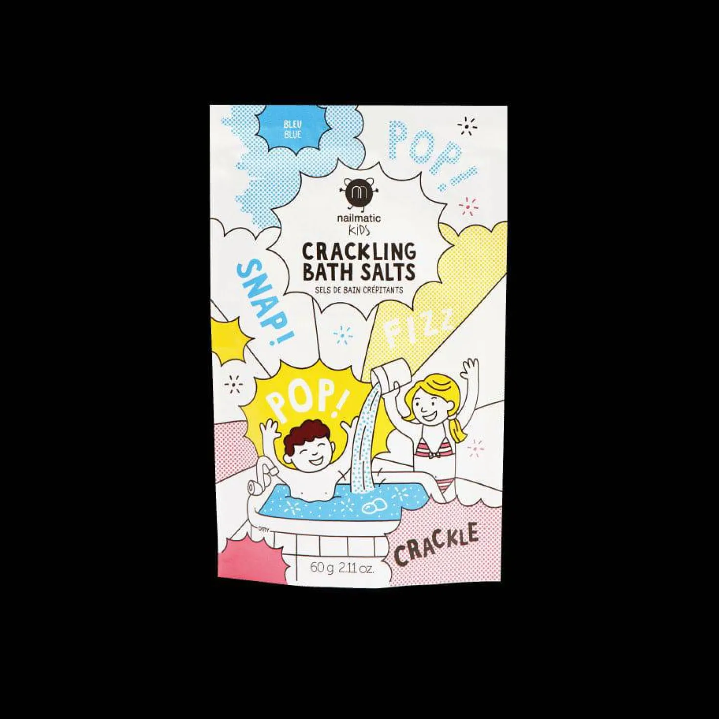 Sales de Baño Crackling Azul · Nailmatic