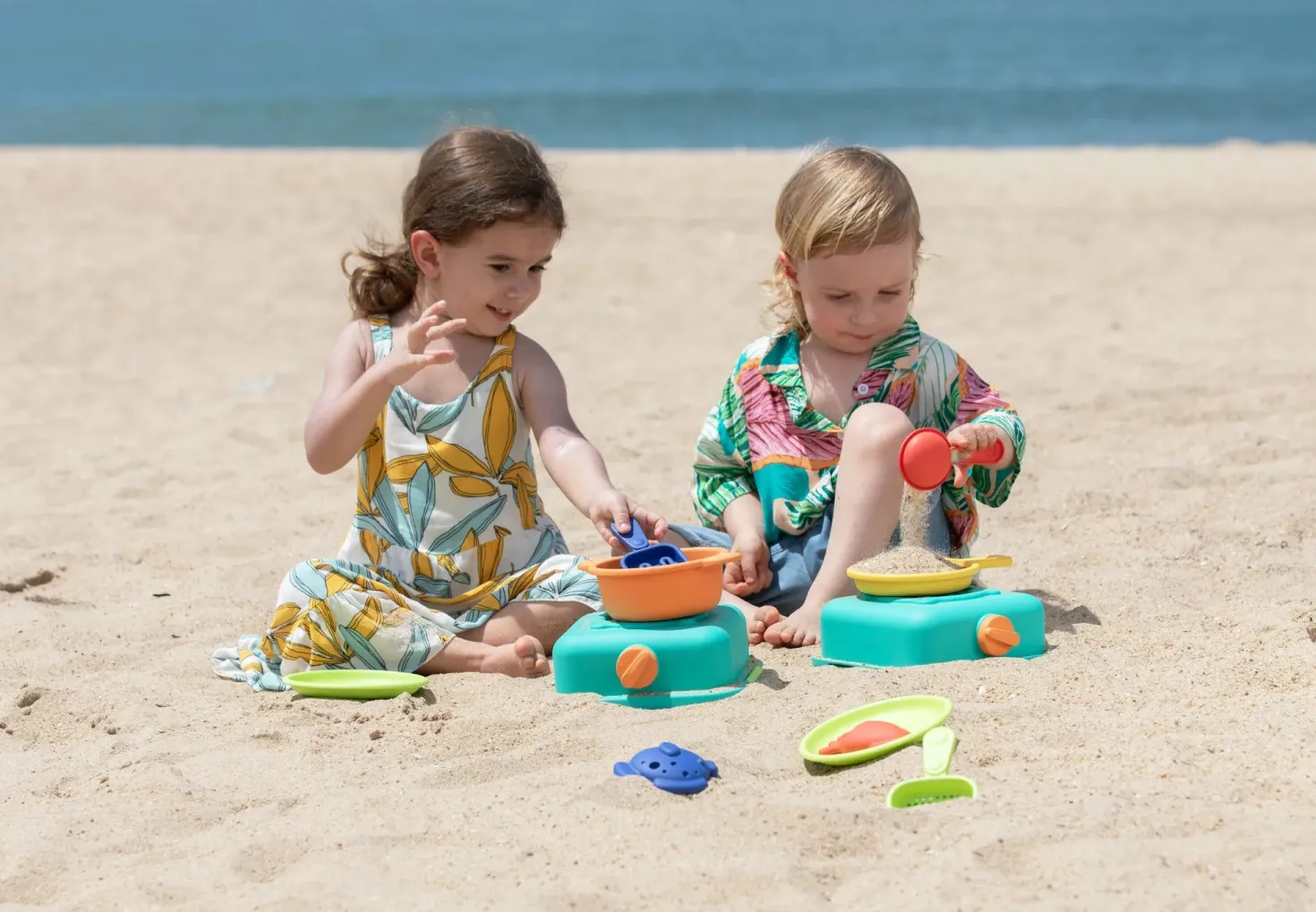 Sandy Chef - Set de cocina para arena · Hape
