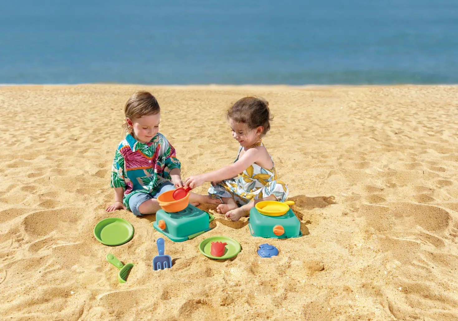 Sandy Chef - Set de cocina para arena · Hape