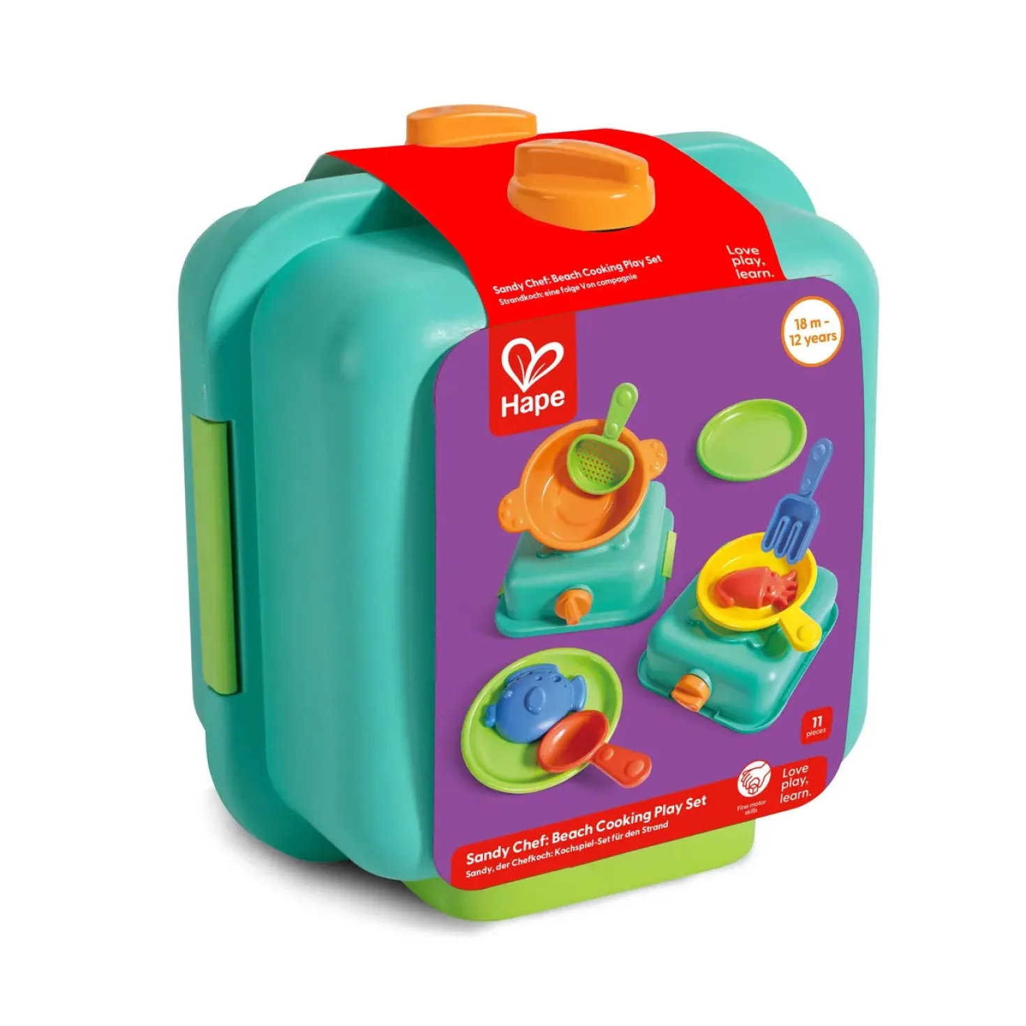 Sandy Chef - Set de cocina para arena · Hape