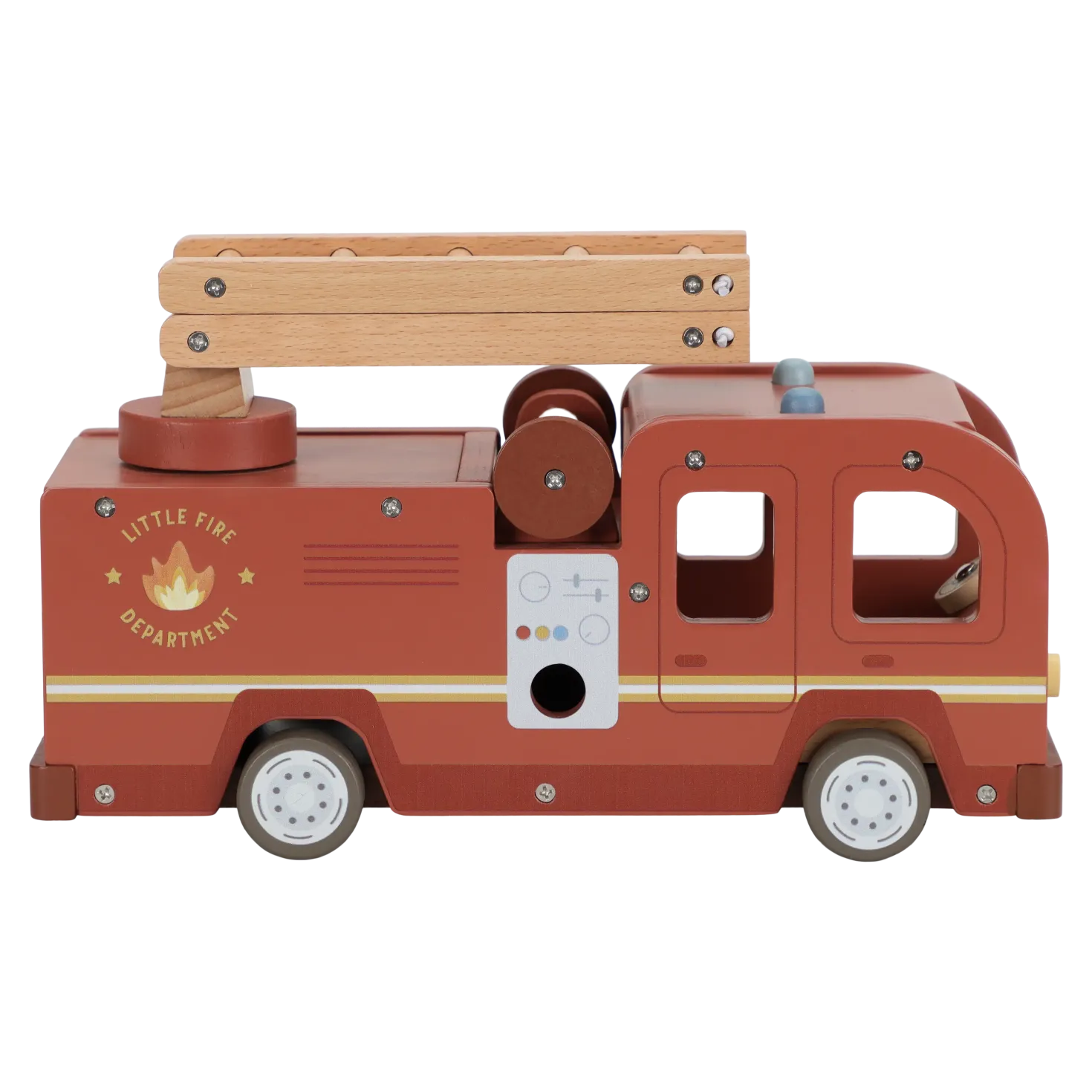 Set Bomberos con camión FSC · Little Dutch