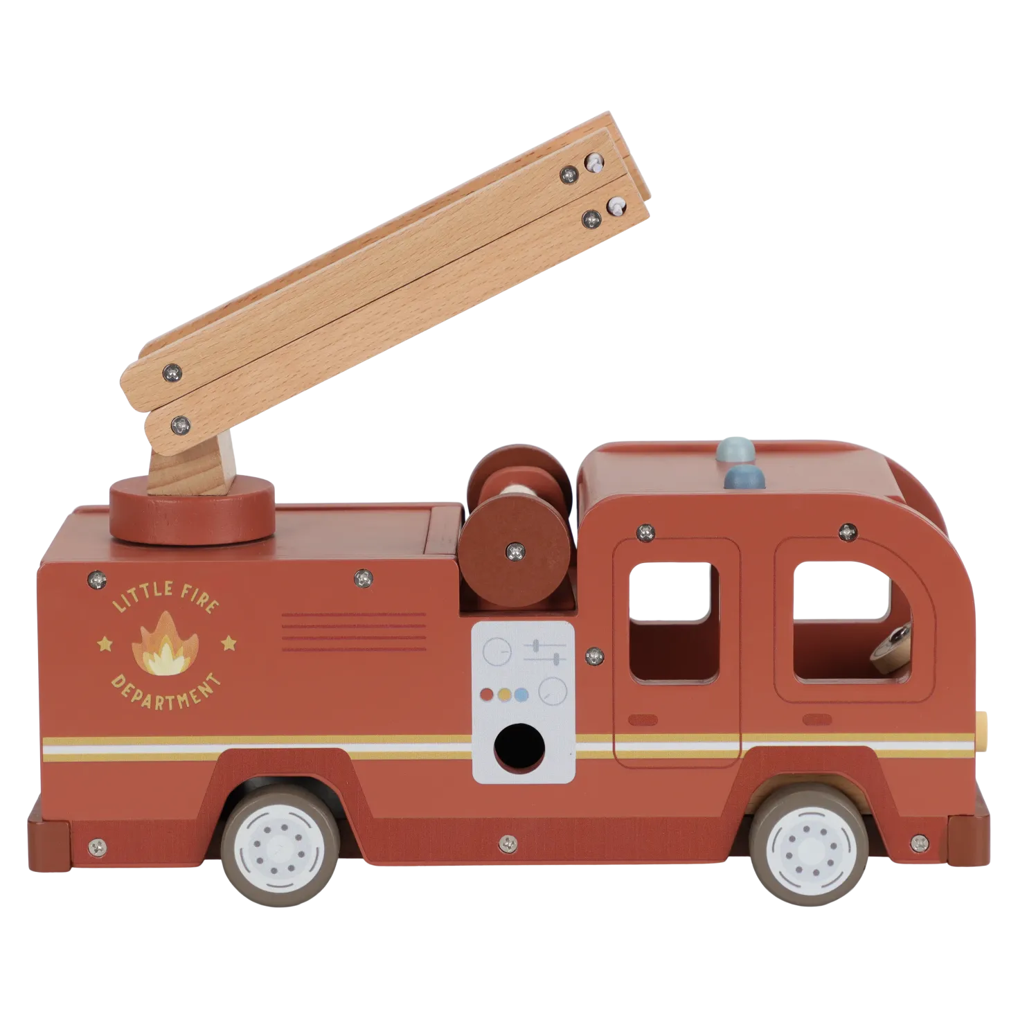 Set Bomberos con camión FSC · Little Dutch