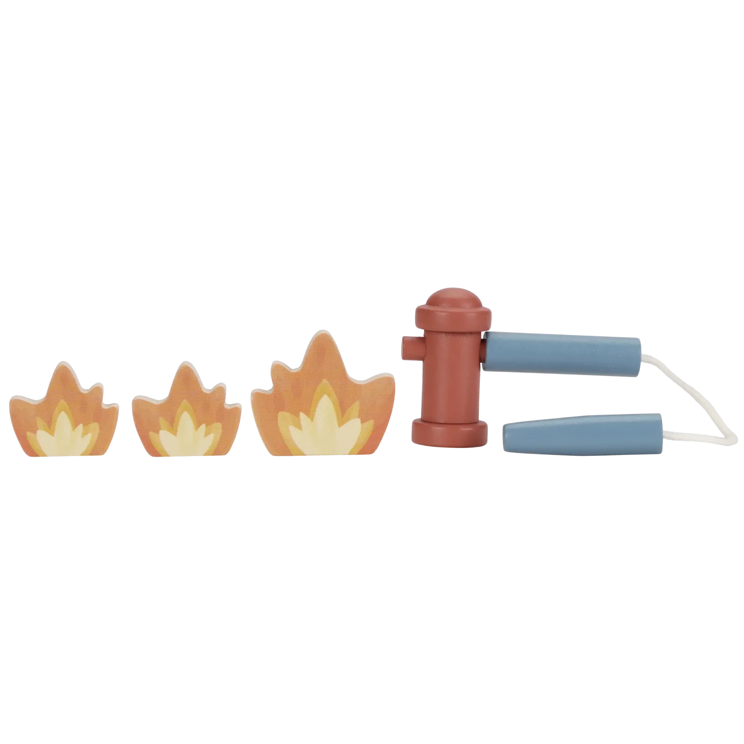 Set Bomberos con camión FSC · Little Dutch