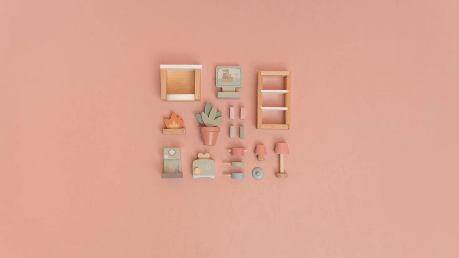 Set de Muebles para Casa de Muñecas FSC · Little Dutch