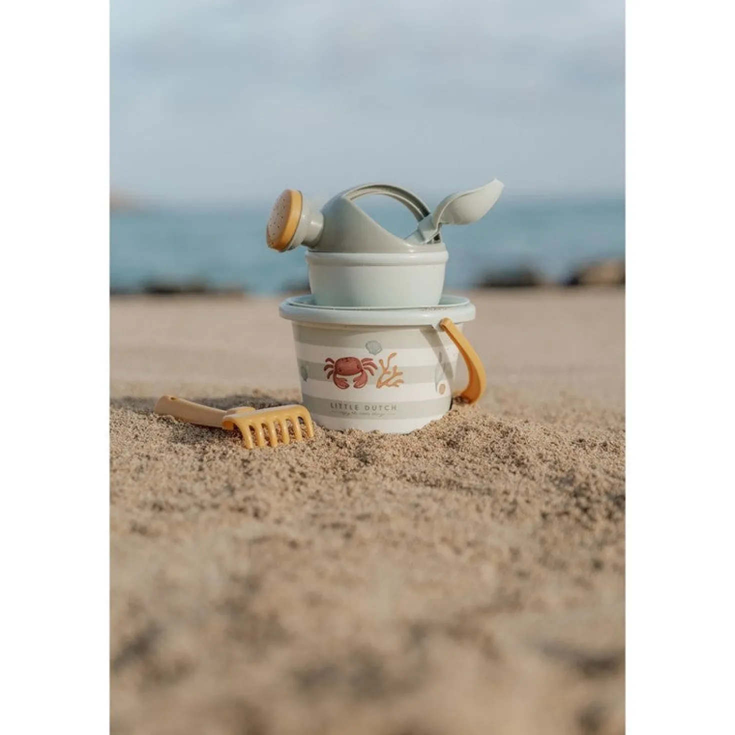 Set de Playa (5 piezas) Ocean Fresh Verde · Little Dutch