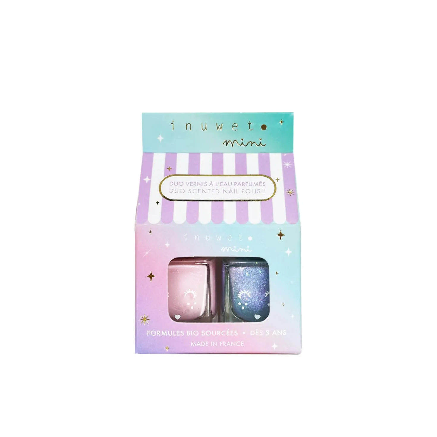 Set dos esmaltes de uñas Princess Aqualand · Inuwet